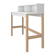 Desk in white and oak by Manhattan Comfort additional picture 6