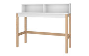 Desk in white and oak by Manhattan Comfort additional picture 9