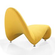 Yellow wool blend accent chair by Manhattan Comfort additional picture 3