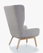 Wheat and natural twill accent chair by Manhattan Comfort additional picture 3