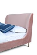 Mid century - modern queen bed in blush by Manhattan Comfort additional picture 2