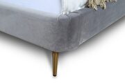Mid century - modern queen bed in gray by Manhattan Comfort additional picture 3