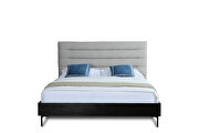 Mid century - modern full bed in light gray by Manhattan Comfort additional picture 6