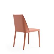 Clay saddle leather dining chair (set of 2) additional photo 3 of 4