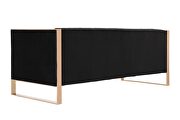 Black and rose gold 3-seat sofa by Manhattan Comfort additional picture 5