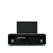 Tv stand 1.8 in black gloss and black matte by Manhattan Comfort additional picture 2
