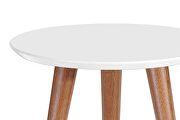 17.32 round end table in white additional photo 4 of 3