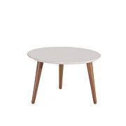 23.62 round mid-high coffee table in off white by Manhattan Comfort additional picture 2