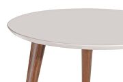 23.62 round mid-high coffee table in off white by Manhattan Comfort additional picture 4