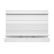 City 2.2 floating wall theater entertainment center in white gloss by Manhattan Comfort additional picture 2