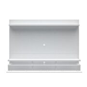 City 2.2 floating wall theater entertainment center in white gloss by Manhattan Comfort additional picture 4