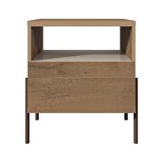 Joy 1-full extension drawer nightstand in off white by Manhattan Comfort additional picture 9
