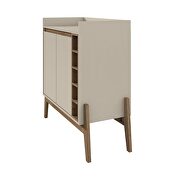 Essence 5-bottle wine buffet stand in off white by Manhattan Comfort additional picture 8