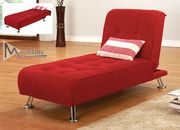 Red sleeper 2 pcs sofa bed sectional by Mainline additional picture 3