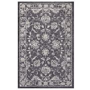 Distressed finish ivory/gray area rug 8x10 by Modway additional picture 5