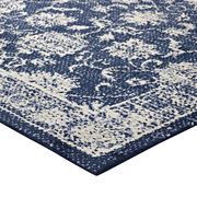 Distressed finish ivory/blue area rug 8x10 by Modway additional picture 6