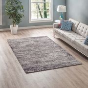 Distressed finish rustic style area rug additional photo 4 of 5