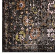 Distressed floral lattice area rug 5x8 by Modway additional picture 6