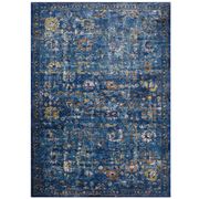 Distressed floral lattice area rug 5x8 by Modway additional picture 7