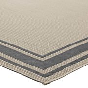 Solid border inside/outside area rug 5x8 by Modway additional picture 4