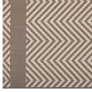 Indoor/outdoor area rug with end borders by Modway additional picture 6
