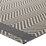 Indoor/outdoor area rug with end borders by Modway additional picture 5