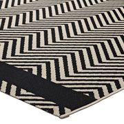 Indoor/outdoor area rug with end borders by Modway additional picture 4