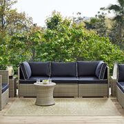 Inside/outside vintage floral pattern area rug additional photo 3 of 6