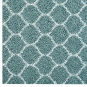 Moroccan trellis shag area rug 8x10 by Modway additional picture 2