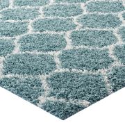 Moroccan trellis shag area rug 8x10 by Modway additional picture 3