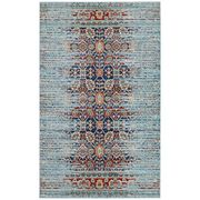 Multicolored distressed finish area rug by Modway additional picture 5