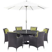 8PCS outside/patio round dining set by Modway additional picture 5