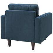 Quality azure fabric upholstered chair additional photo 3 of 4