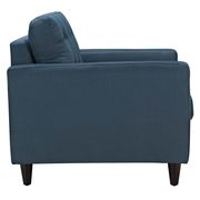 Quality azure fabric upholstered chair additional photo 5 of 4