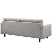 Quality light gray fabric upholstered sofa additional photo 2 of 3