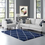 Contemporary rug 5x8 in diamond shape by Modway additional picture 3