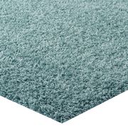 Contemporary solid 5x8 shag rug additional photo 3 of 6