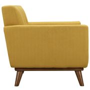 Citrus fabric tufted back contemporary chair additional photo 3 of 4