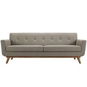 Granite fabric tufted back contemporary couch by Modway additional picture 4