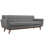 Expectation gray fabric tufted back couch additional photo 3 of 3