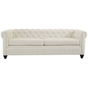 Fabric tufted classical mid-century style sofa by Modway additional picture 4