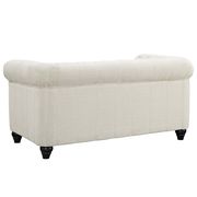 Fabric tufted classical mid-century style loveseat by Modway additional picture 4