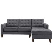 Left-Arm Corner Sectional Sofa in Leather by Modway additional picture 3