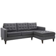 Left-Arm Corner Sectional Sofa in Leather by Modway additional picture 4