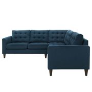 Azure fabric 3pcs even sectional sofa additional photo 3 of 3