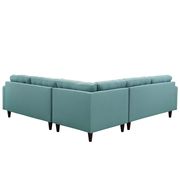Laguna fabric 3pcs even sectional sofa by Modway additional picture 2
