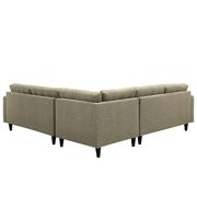 Oatmeal fabric 3pcs even sectional sofa by Modway additional picture 4
