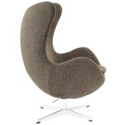 Oatmeeal wool comfortable lounger style chair by Modway additional picture 3
