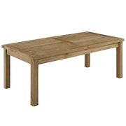 4pcs outside patio seating set in natural teak by Modway additional picture 6