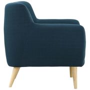 Mid-century style tufted retro chair in azure by Modway additional picture 2